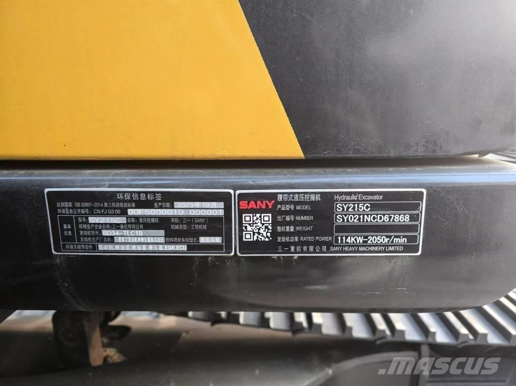 Sany SY 235 C Excavadoras de cadenas