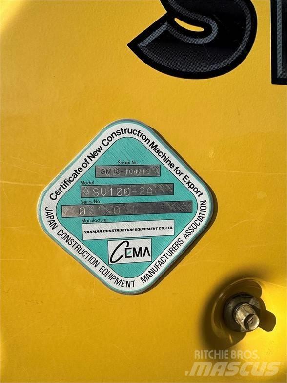 Yanmar SV100 Excavadoras de cadenas
