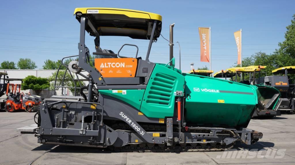 Vögele SUPER 1800-3I Asfaltadoras