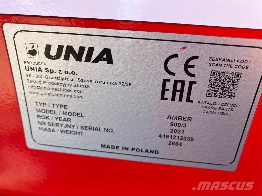Unia Amber 900/3 Sembradoras