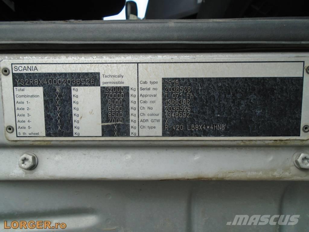 Scania R 420 Camiones hormigonera