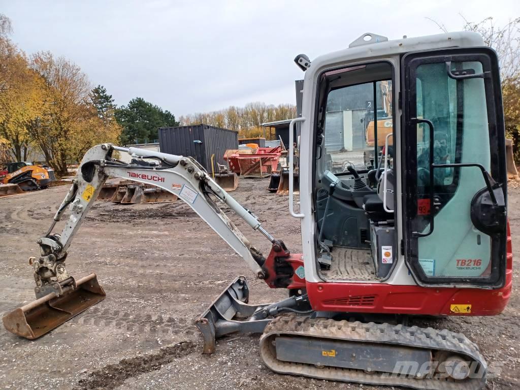 Takeuchi TB 216 Mini excavadoras < 7t