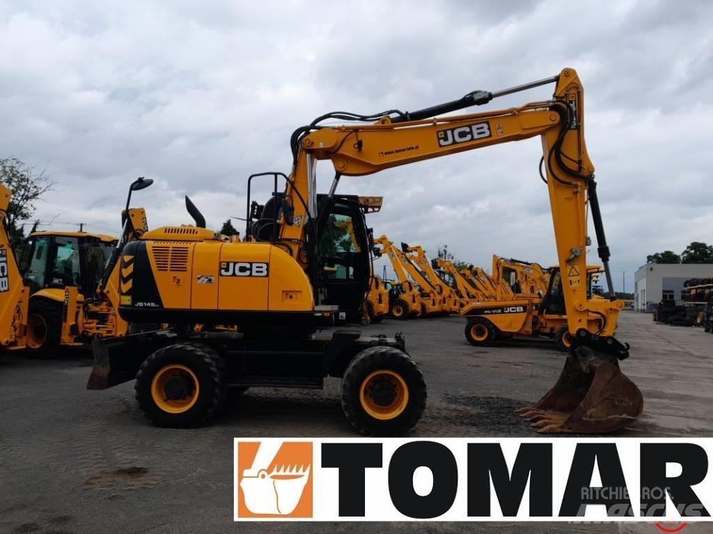JCB JS 145 W Excavadoras de ruedas