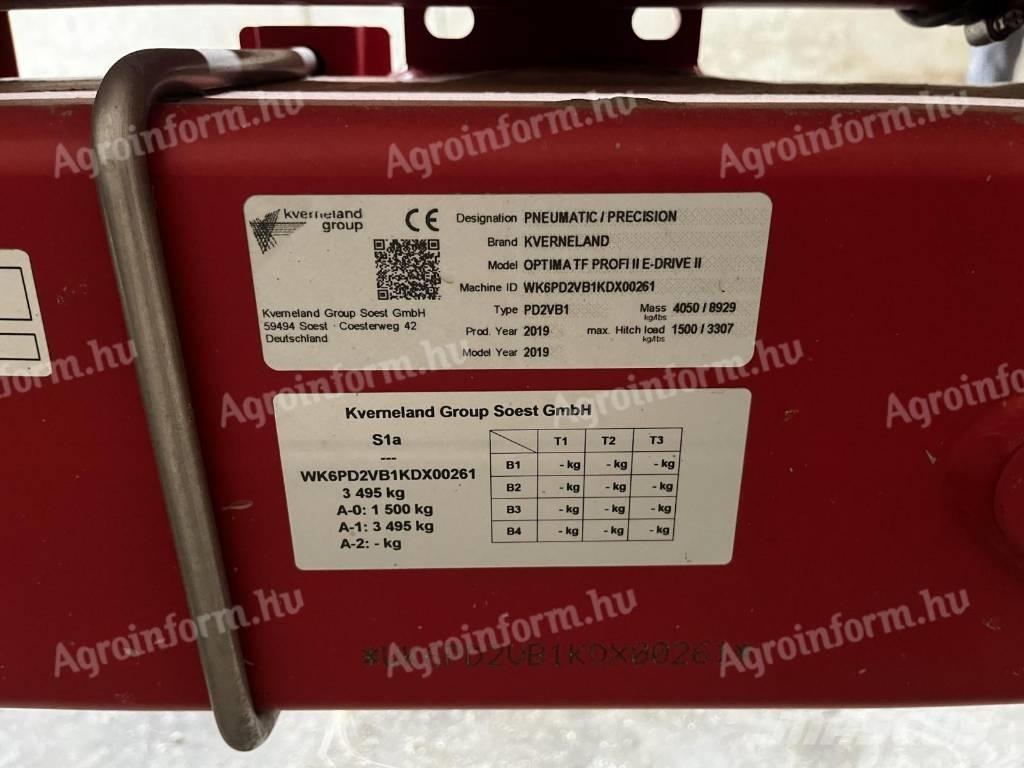 Kverneland -Optima Sembradoras