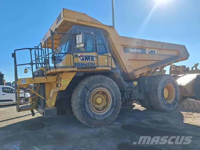 Komatsu HD605-7EO Dúmpers rígidos