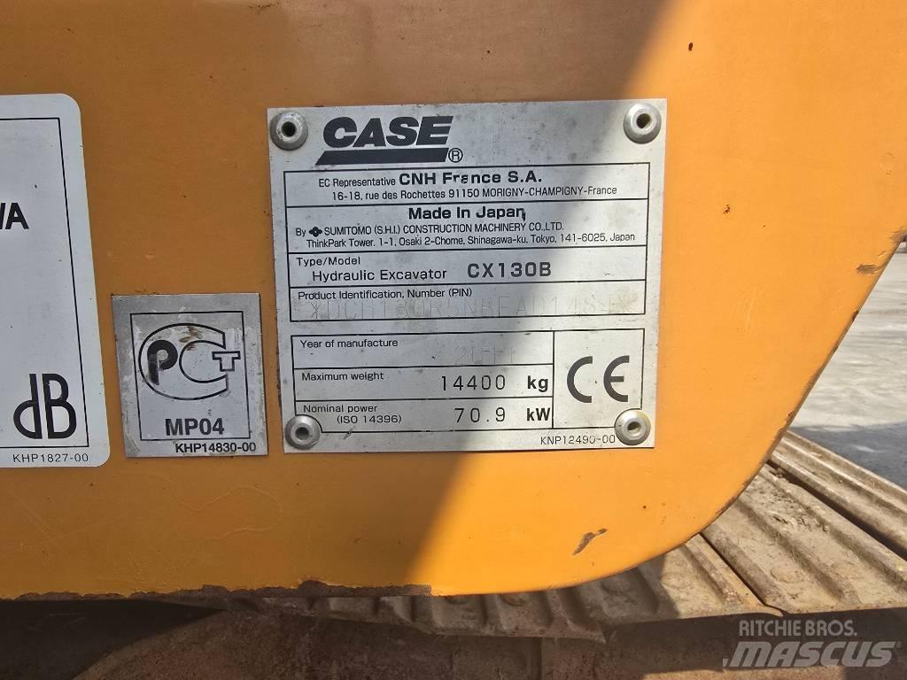 CASE CX130B Excavadoras de cadenas