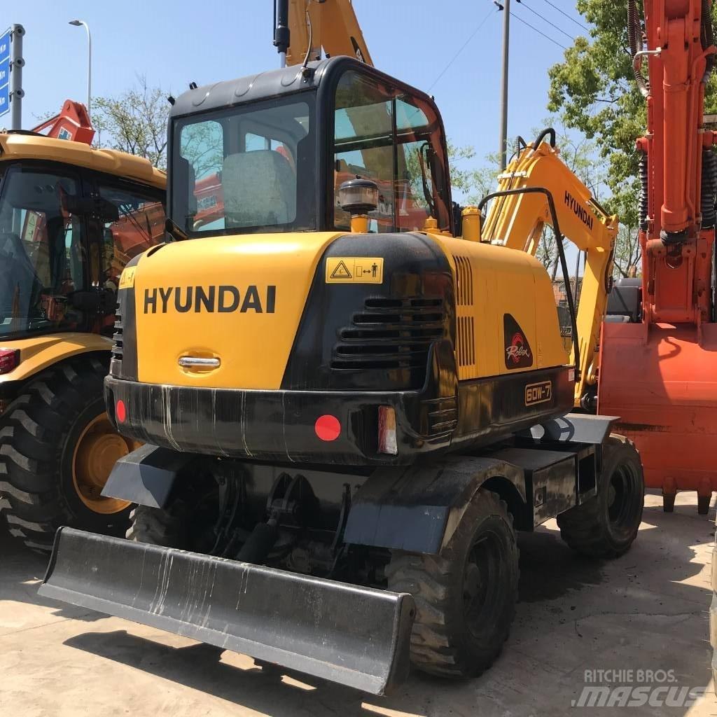 Hyundai Robex 60-7 Excavadoras de ruedas