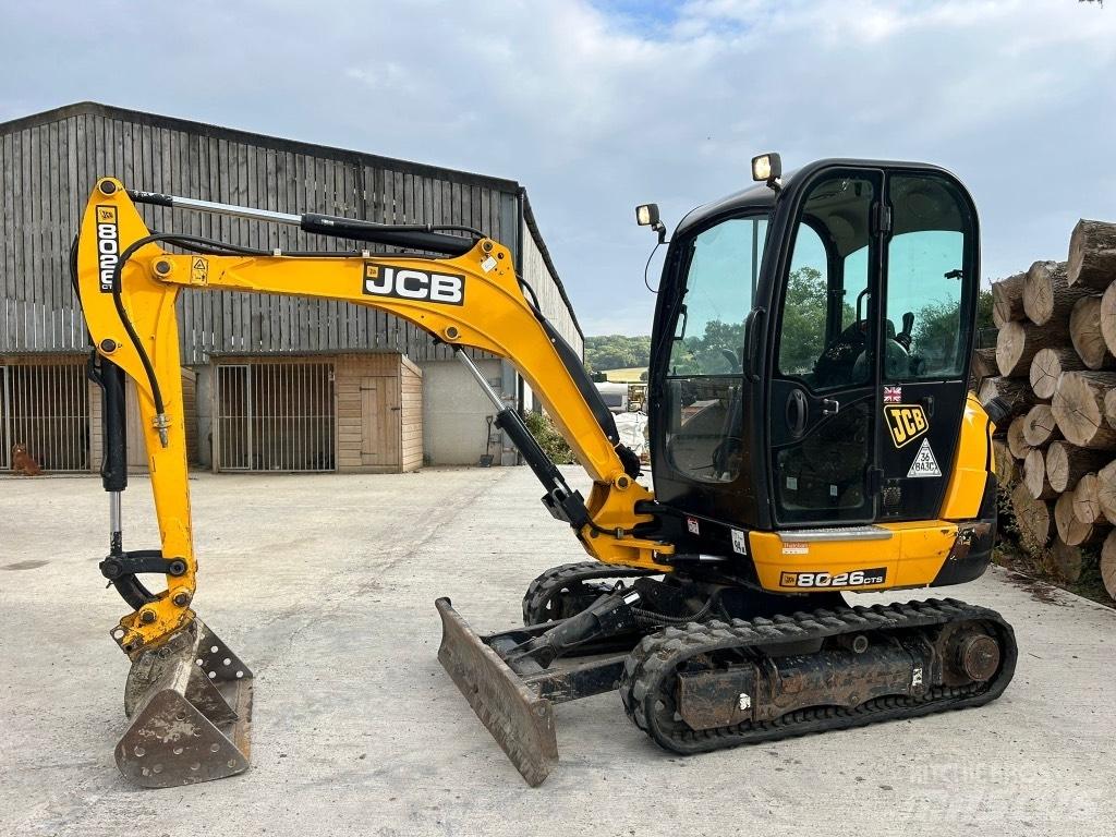 JCB 8026 CTS Mini excavadoras < 7t