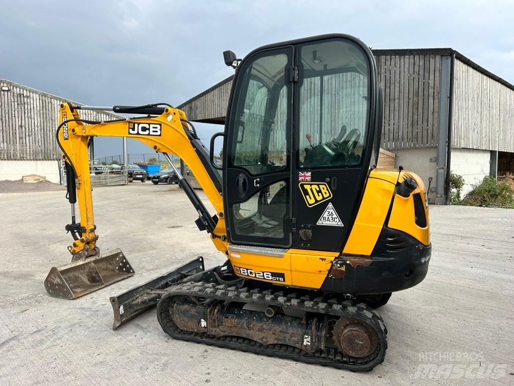 JCB 8026 CTS Mini excavadoras < 7t