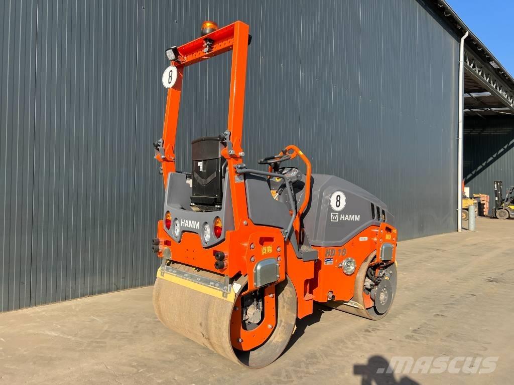 Hamm HD10 VV Rodillos de doble tambor