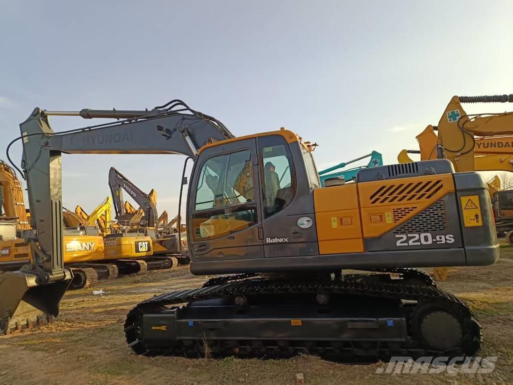 Hyundai 220-9s Excavadoras de cadenas