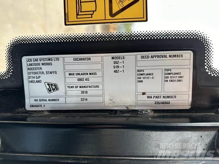 JCB 48Z-1 Mini excavadoras < 7t