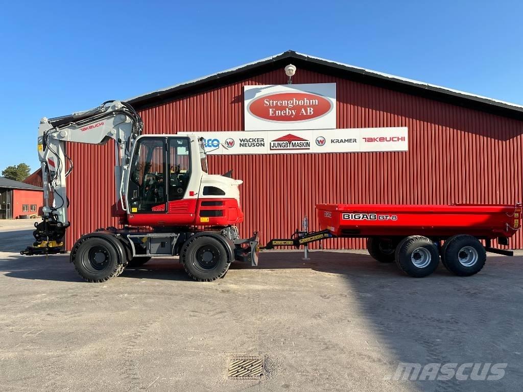 Takeuchi TB 395 W Excavadoras de ruedas