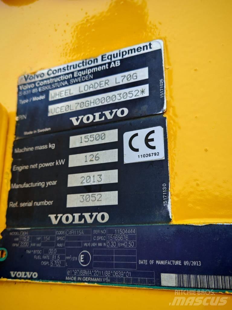 Volvo L 70 G Cargadoras sobre ruedas