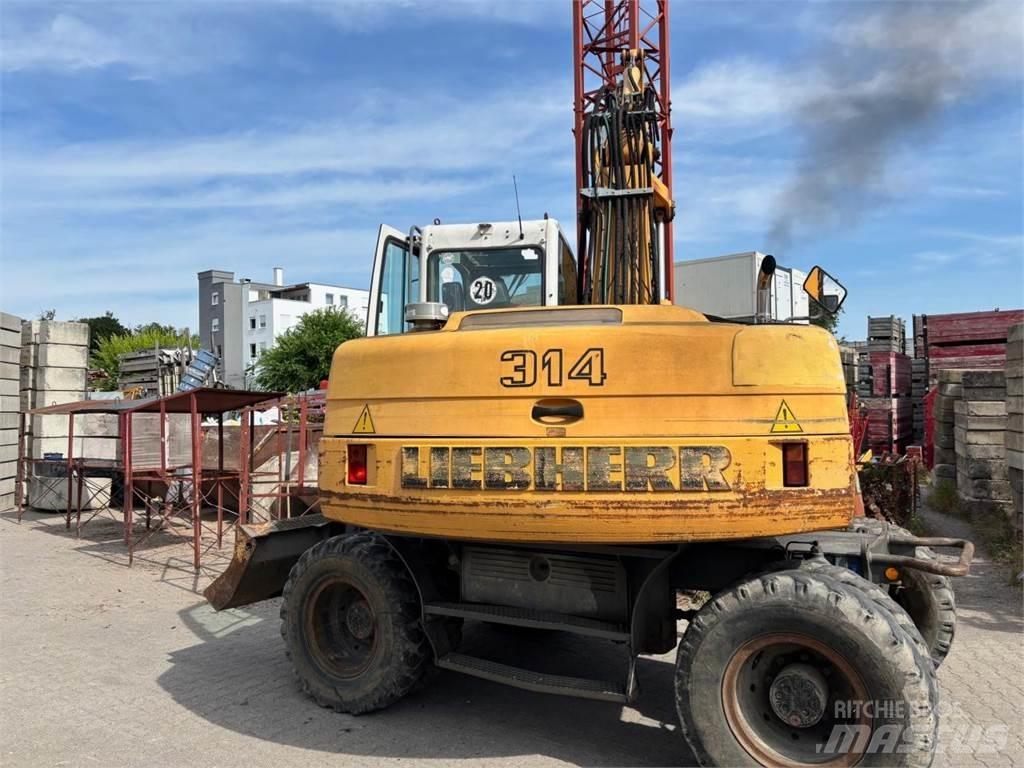 Liebherr A 314 Excavadoras de ruedas