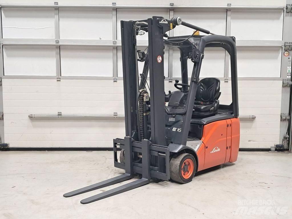 Linde E16C-01 Carretillas de horquilla eléctrica