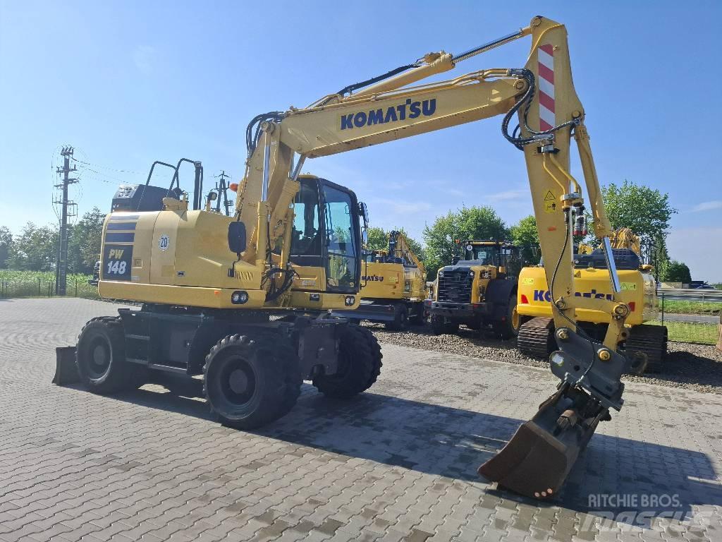 Komatsu PW 148-11 Excavadoras de ruedas