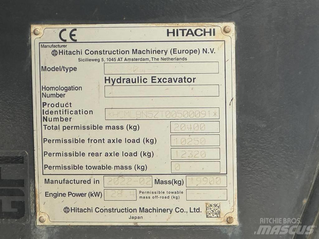 Hitachi ZW 180 Excavadoras de ruedas