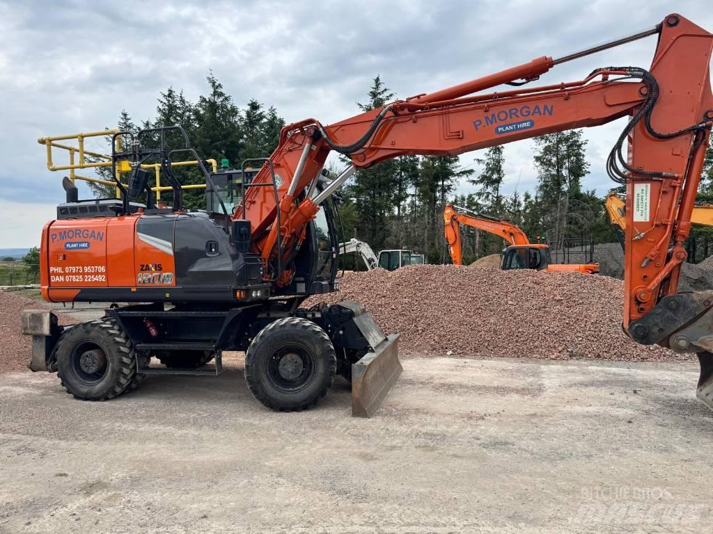 Hitachi ZW 180 Excavadoras de ruedas