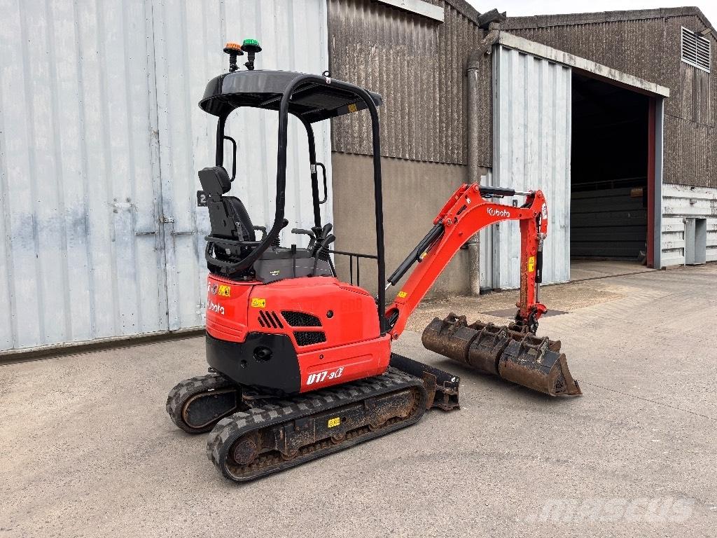Kubota U 17 Mini excavadoras < 7t