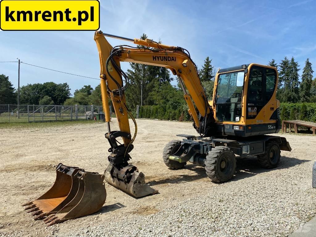 Hyundai Robex 55-9 A Excavadoras de ruedas
