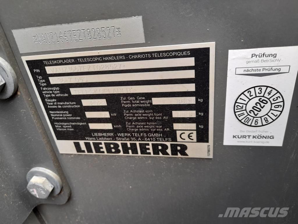 Liebherr T 36-7 S Carretillas telescópicas
