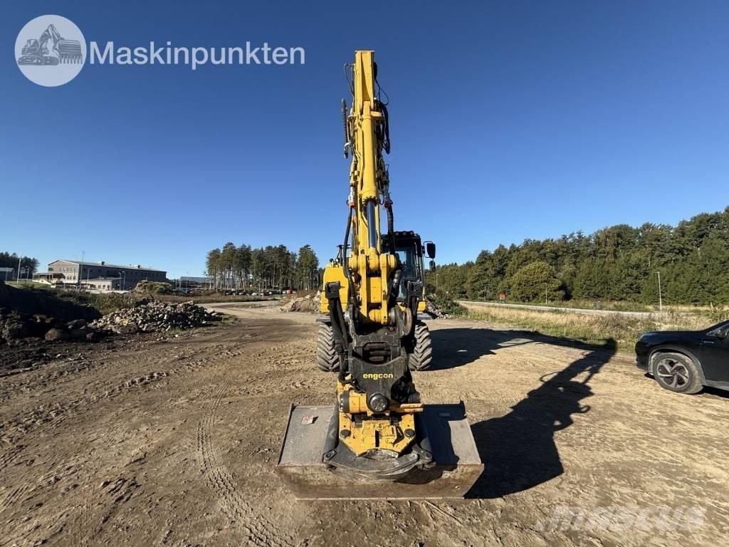 Komatsu PW 160 Excavadoras de ruedas
