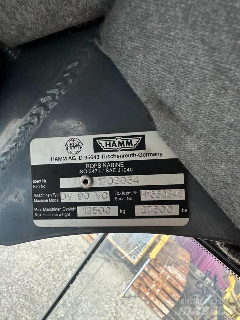Hamm DV 90 VO Rodillos de doble tambor