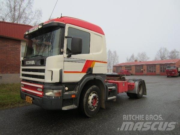 Scania P124 4X2 3700 Cabezas tractoras
