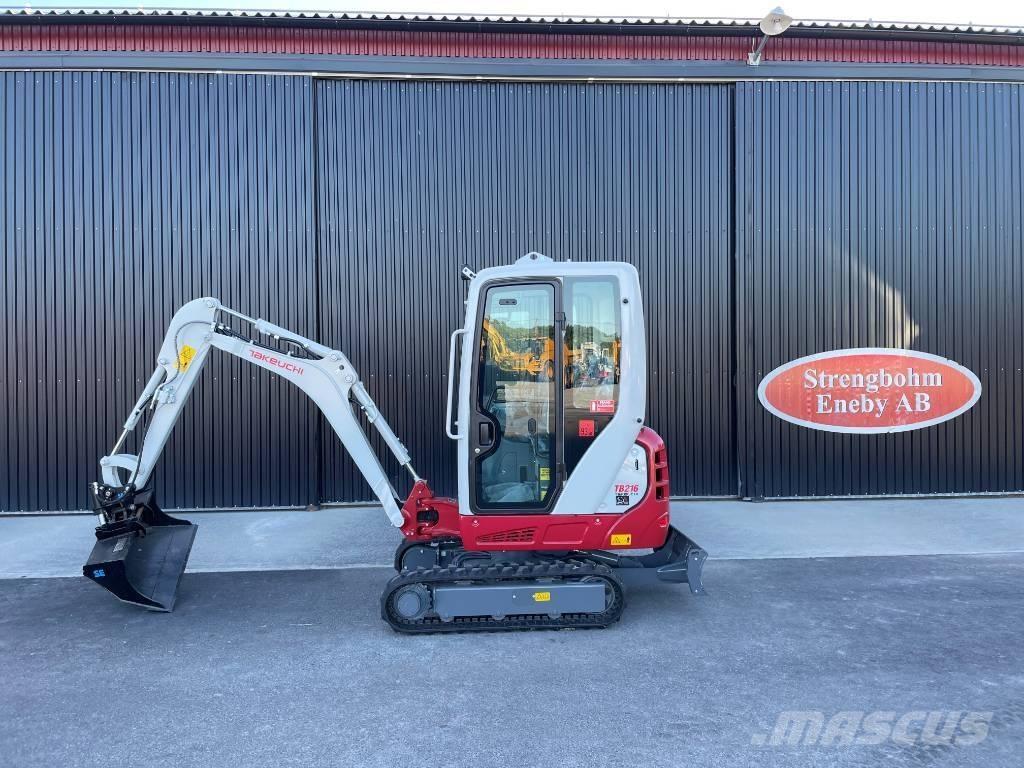 Takeuchi TB 216 Mini excavadoras < 7t