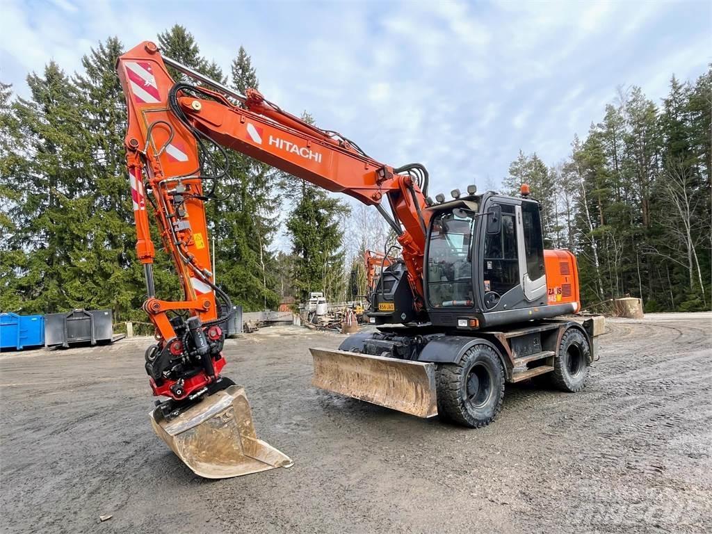 Hitachi ZX 145W-3 Excavadoras de ruedas
