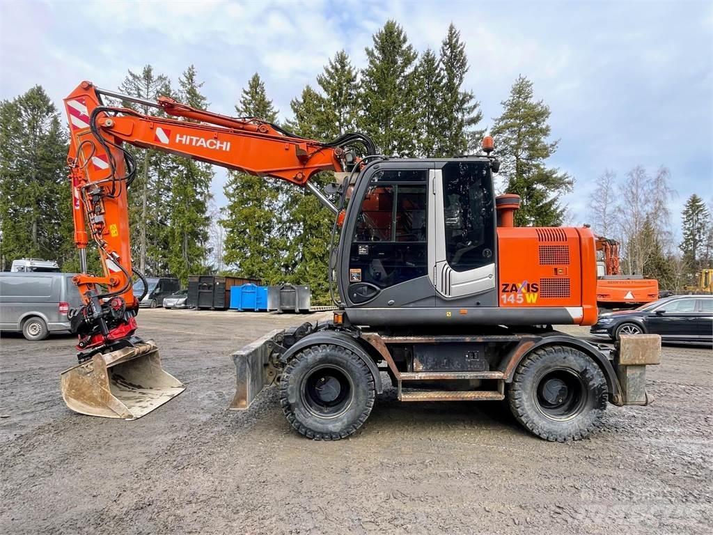 Hitachi ZX 145W-3 Excavadoras de ruedas