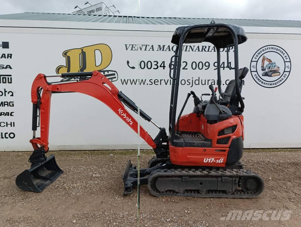 Kubota U 17-3A Mini excavadoras < 7t