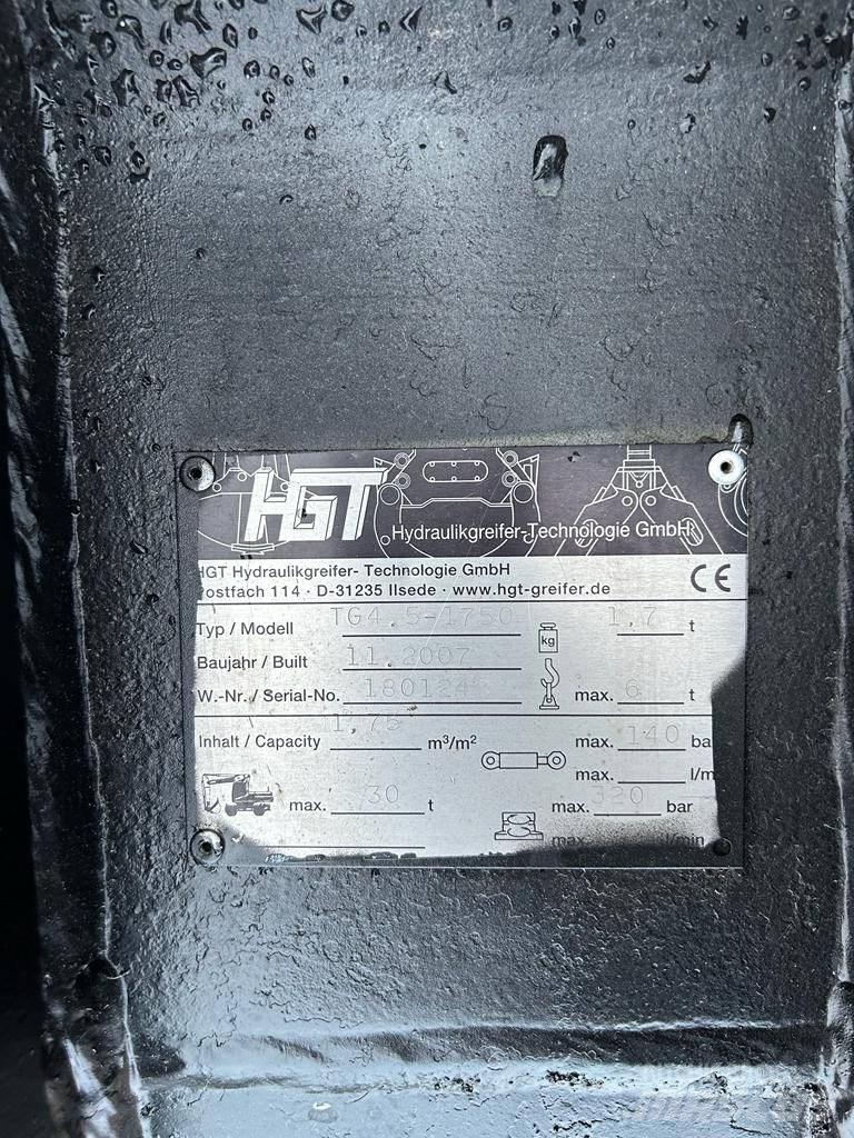HGT TG4.5 - 1750 Pinzas