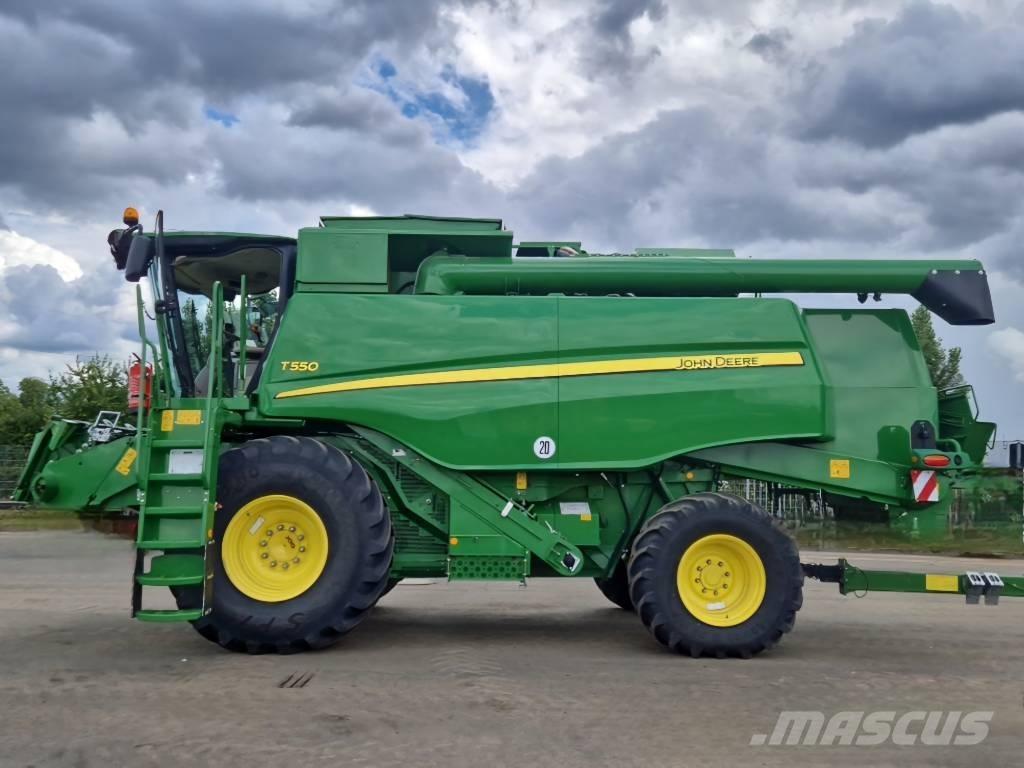 John Deere T 550 Cosechadoras combinadas