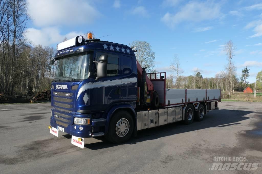 Scania G450 6x2 Camiones grúa