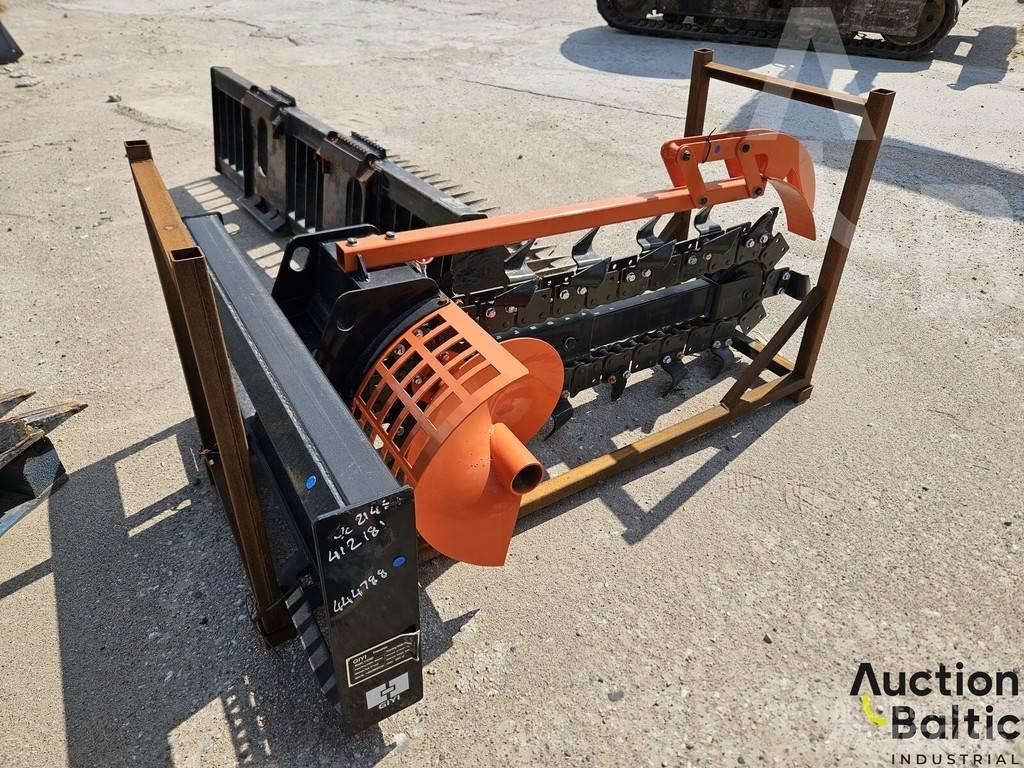  Giyi Y-D380 Excavadoras de zanjas