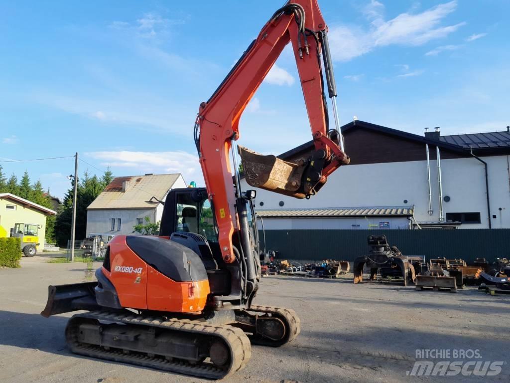 Kubota KX 080-4 Excavadoras 7t - 12t