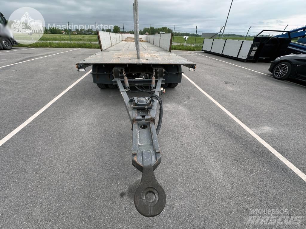 Fliegl DPS 300 Plataforma plana/laterales abatibles
