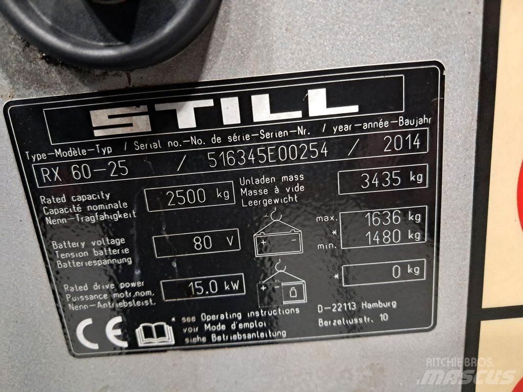 Still RX60-25 Carretillas de horquilla eléctrica