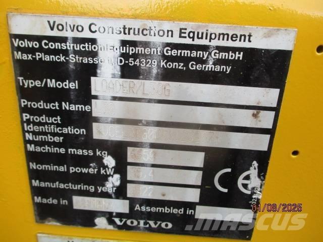 Volvo L 30 Cargadoras sobre ruedas
