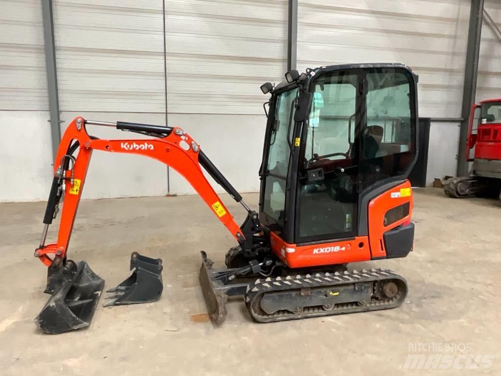 Kubota KX 018-4 Mini excavadoras < 7t