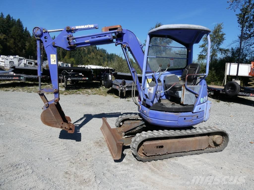 Komatsu PC20UU-3 Mini excavadoras < 7t