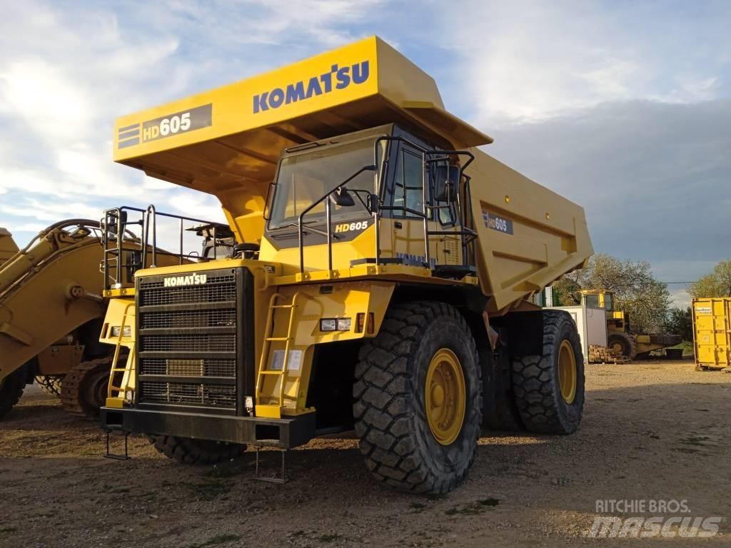Komatsu HD 605-7E0 Dúmpers rígidos