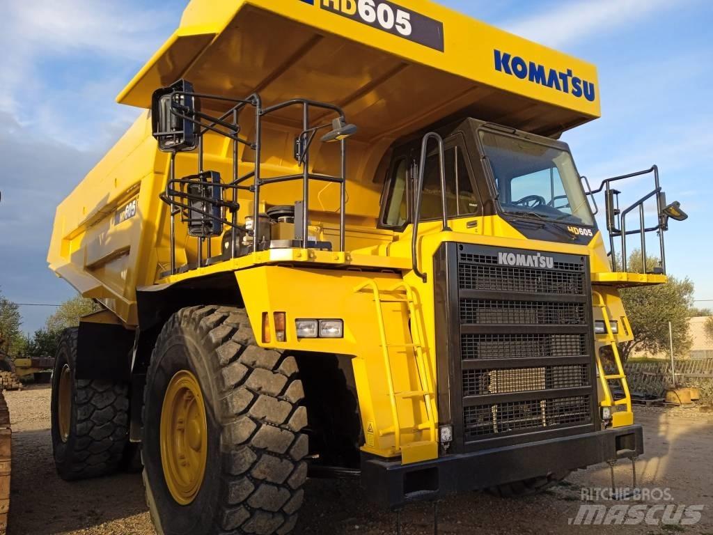 Komatsu HD 605-7E0 Dúmpers rígidos