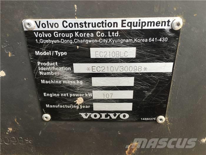 Volvo EC 210 B LC Excavadoras de cadenas