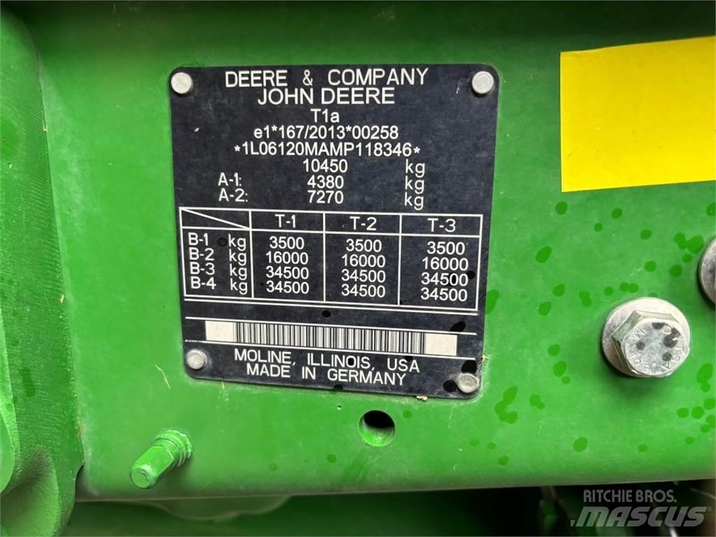 John Deere 6120M Tractores