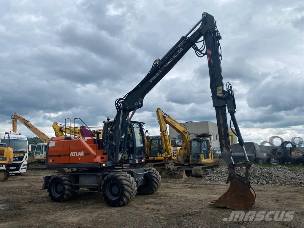 Atlas 150 W Excavadoras de ruedas