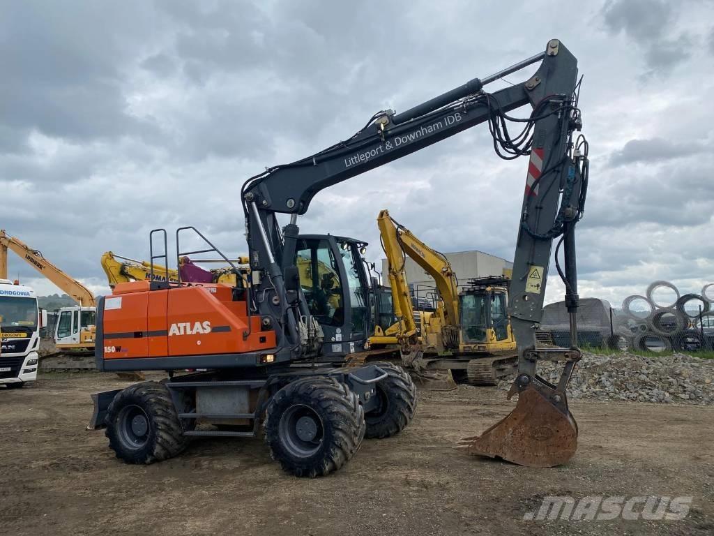 Atlas 150 W Excavadoras de ruedas