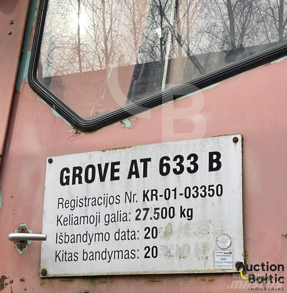 Grove AT 633 B Grúas todo terreno